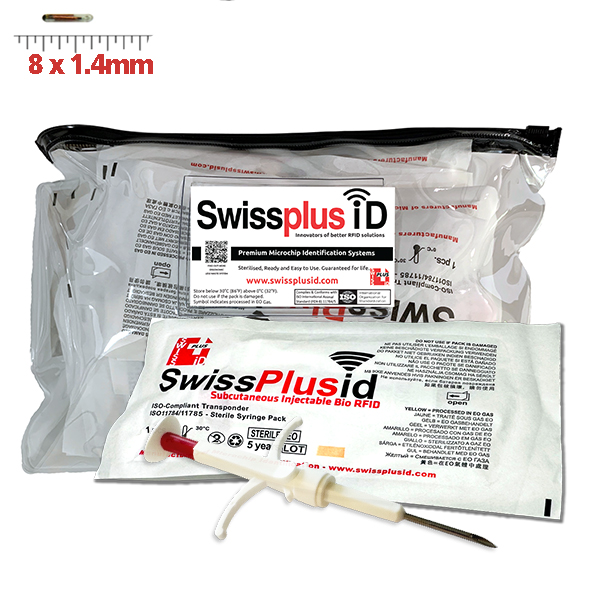 8mm Mini DataChip Premium Implanters - SwissPlus ID (US)