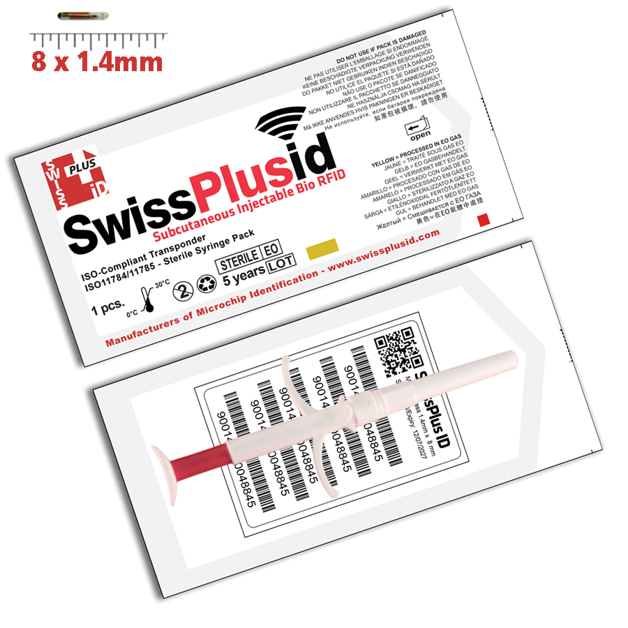 8mm Mini DataChip Premium Implanters - SwissPlus ID (US)