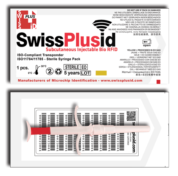 12mm Bio Glass ISO FDX-B Microchip Syringe Packs - Image 5